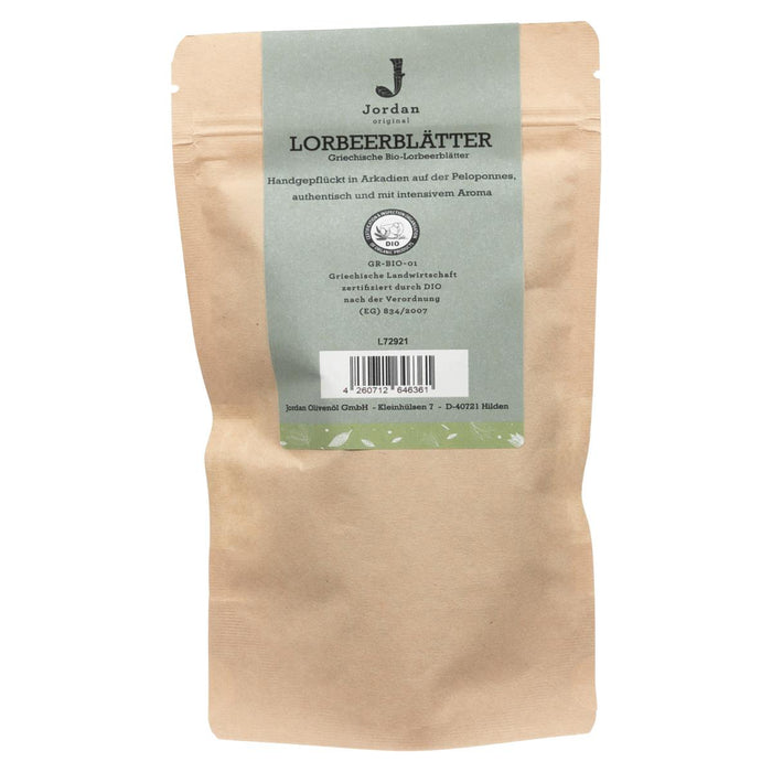 Jordan Original - Griechische Bio-Lorbeerblätter - GR-BIO-01 - 10g Beutel