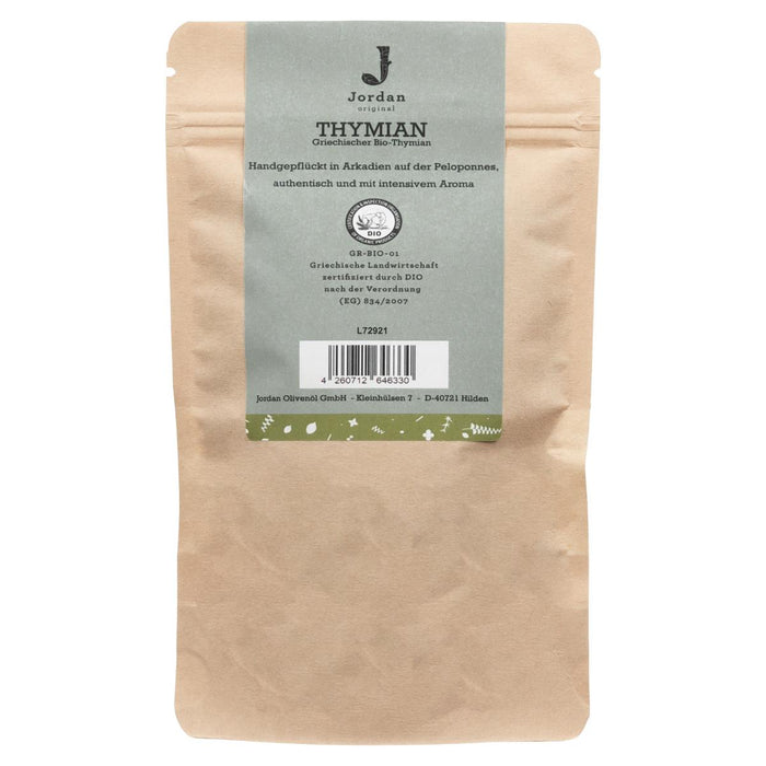 Jordan Original - Griechischer Bio-Thymian - GR-BIO-01 - 30g Beutel