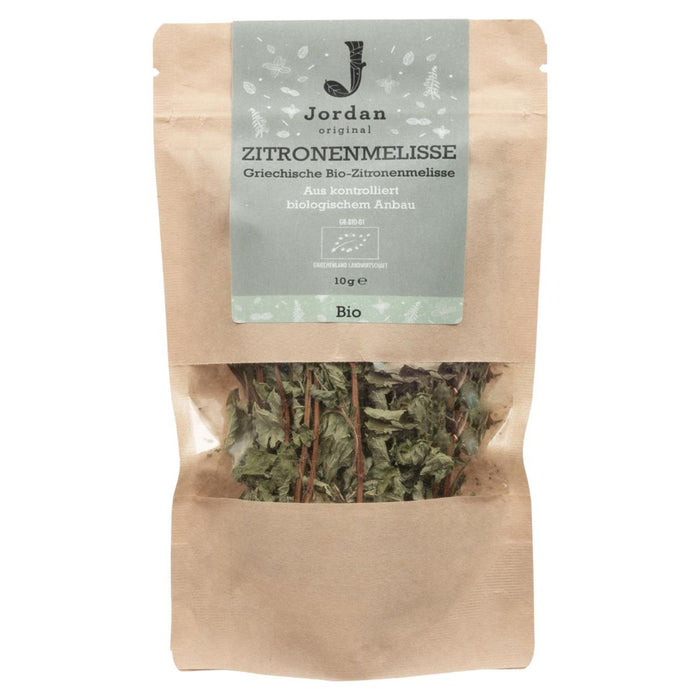 Jordan Original - Griechische Bio-Zitronenmelisse - GR-BIO-01 - 10g Beutel
