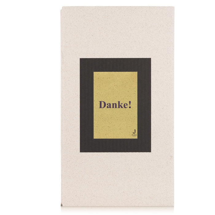 Jordan Original - Geschenkbox - Danke - umweltfreundlicher Graspapier Karton 340 x 190 x 100mm (zB. Platz für zwei Flaschen)