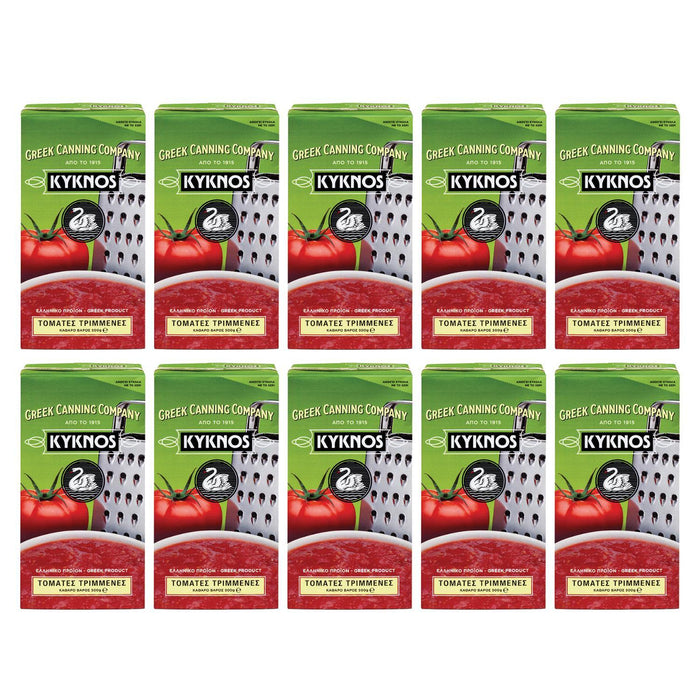 KYKNOS S.A. Greek Canning - Passierte Tomaten aus Griechenland - 10er Pack - 10x500g