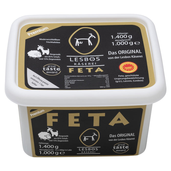 Lesbos Käserei - original Feta - 1Kg in Lake