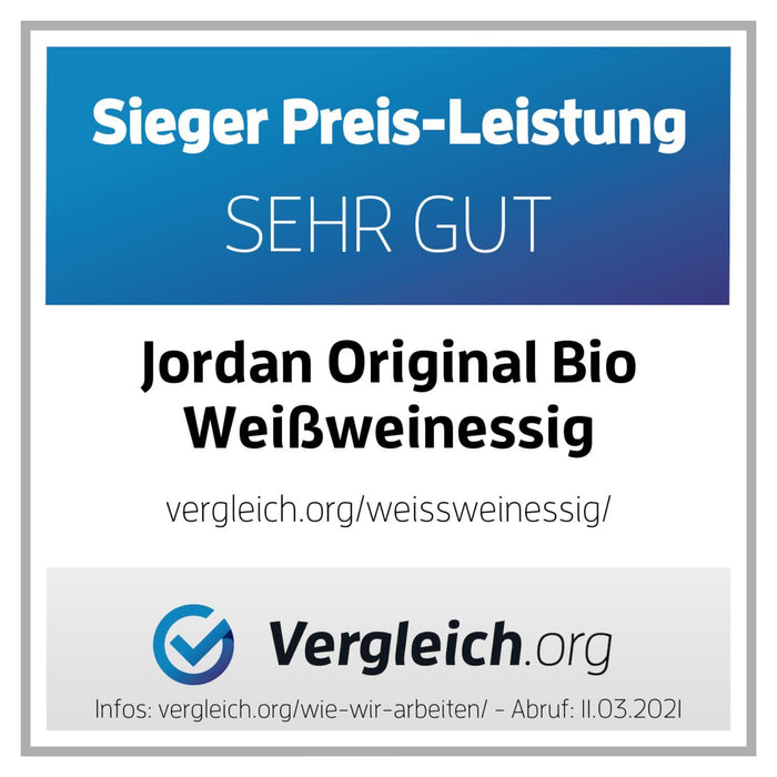 Jordan Original - Bio Weißweinessig 5000ml - GR-BIO-01